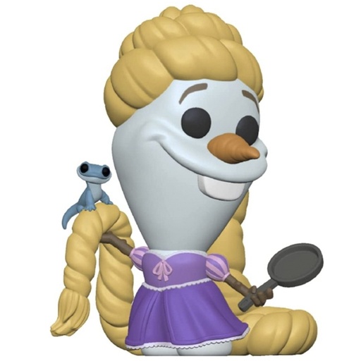 [FU61825] Pop! Disney: Olaf Presents- Tangled Olaf as Rapunzel (Exc)