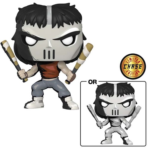 [FU60650] Pop! Comics: Teenage Mutant Ninja Turtles- Casey Jones w/ Chase (B&W)(Exc)