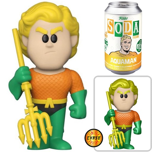 [FU58712] Vinyl SODA: DC - Aquaman w/Chase (MT)(IE)