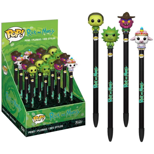 [FU30795] Pen Topper! Tv: Rick and Morty S2 16PC PDQ