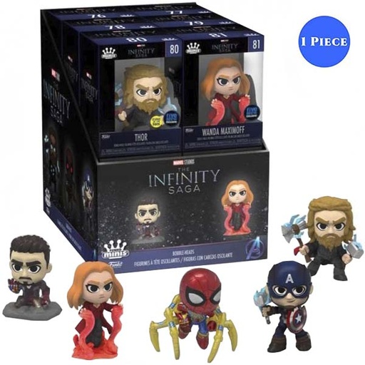 [FU61082] Mini Vinyl Figures: Marvel- Infinity Saga (Exc)
