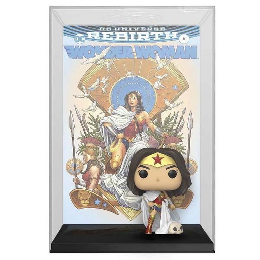 [FU55010] Pop Comic Cover! DC: Wonder Woman 80th- Wonder Woman On Throne (Rebirth)